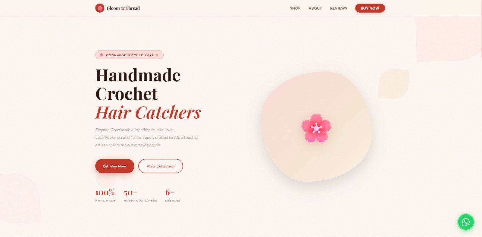Bloom & Thread — Handmade Crochet Store